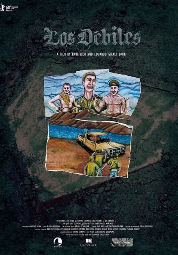 Poster Película Los Débiles