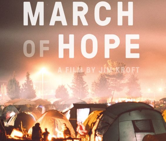 Poster película The March of Hope - La marcha de la Esperanza