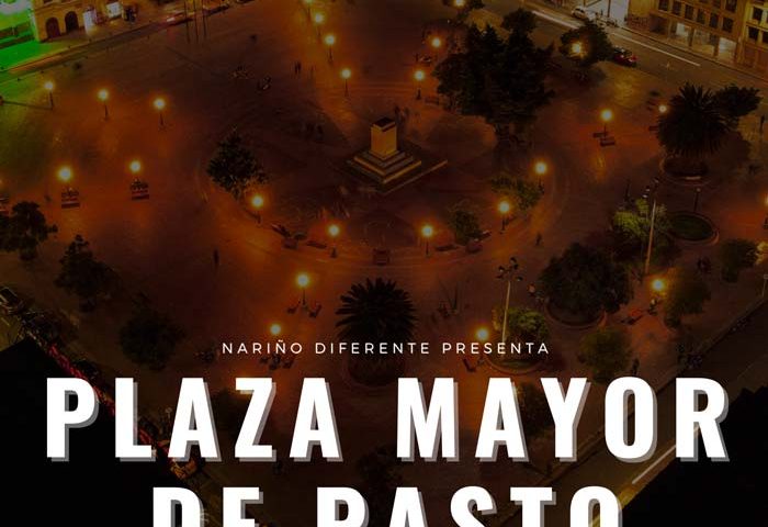 Poster plaza mayor de Pasto