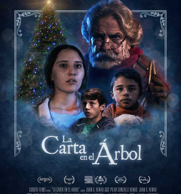 Poster la carta en el arbol