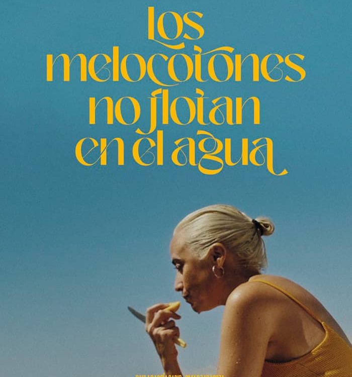 Poster Los melocotones no flotan en el agua