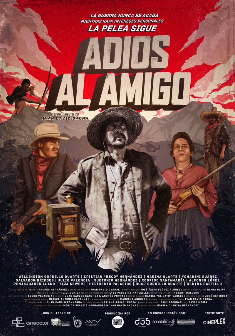poster Adiós Al Amigo