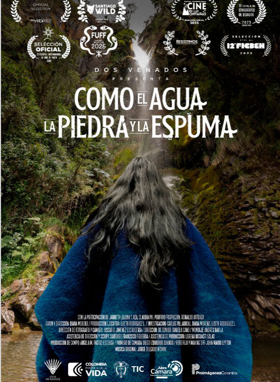 poster Como El Agua, La Piedra Y La Espuma